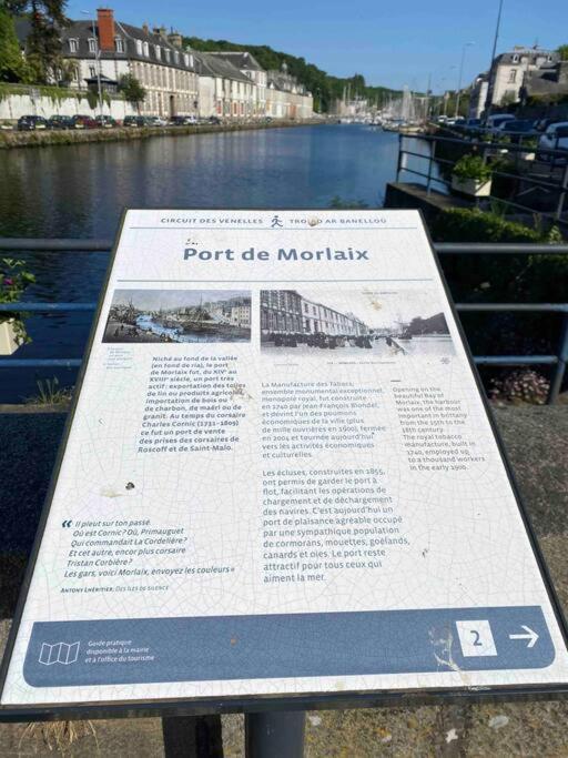 Apartamento Voiles Sur Morlaix: Vue Port, 4 Personnes, Parking Exterior foto