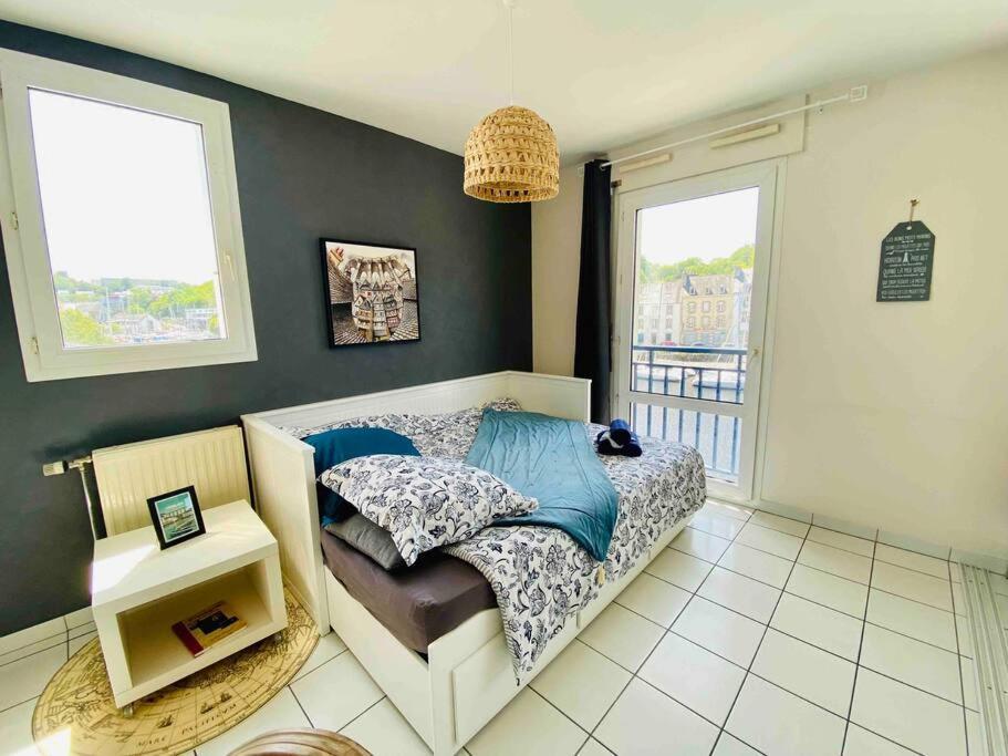 Apartamento Voiles Sur Morlaix: Vue Port, 4 Personnes, Parking Exterior foto