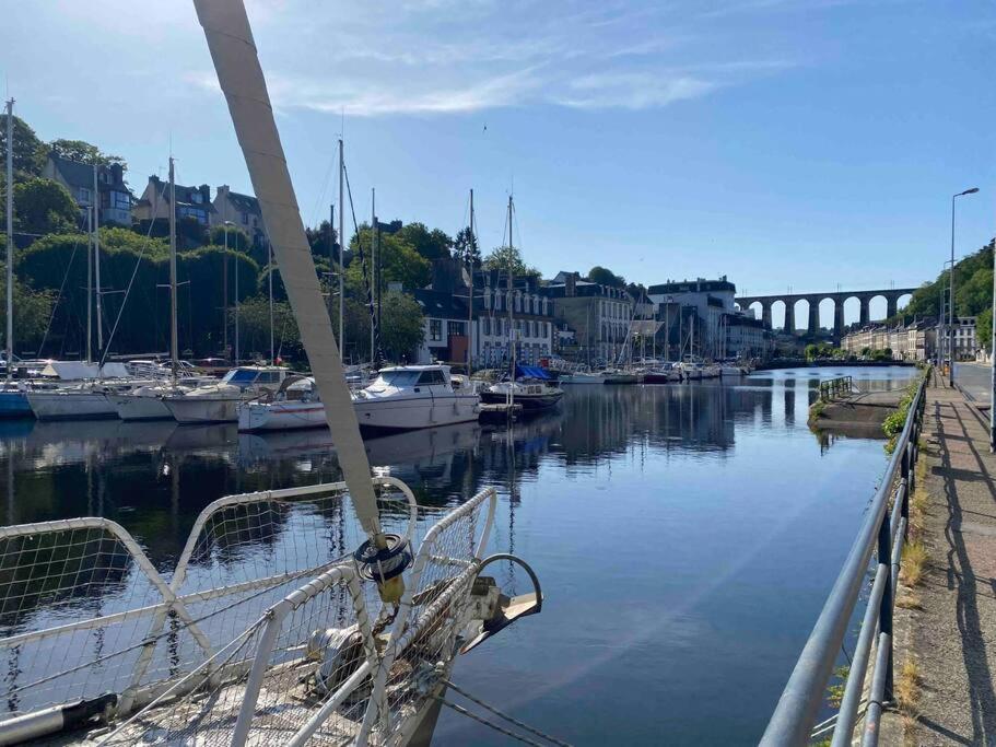 Apartamento Voiles Sur Morlaix: Vue Port, 4 Personnes, Parking Exterior foto