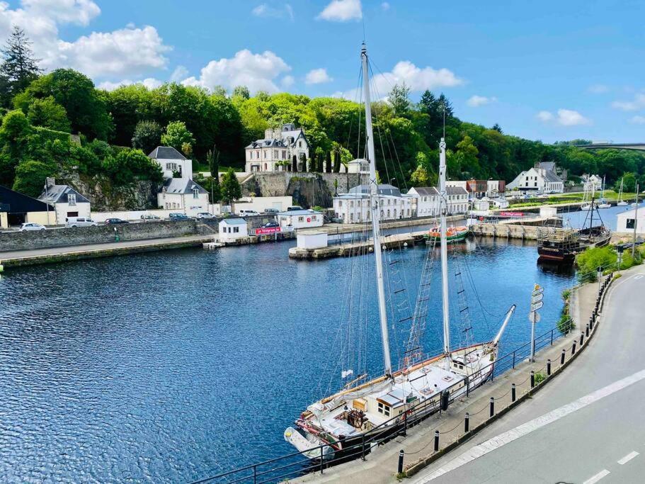 Apartamento Voiles Sur Morlaix: Vue Port, 4 Personnes, Parking Exterior foto