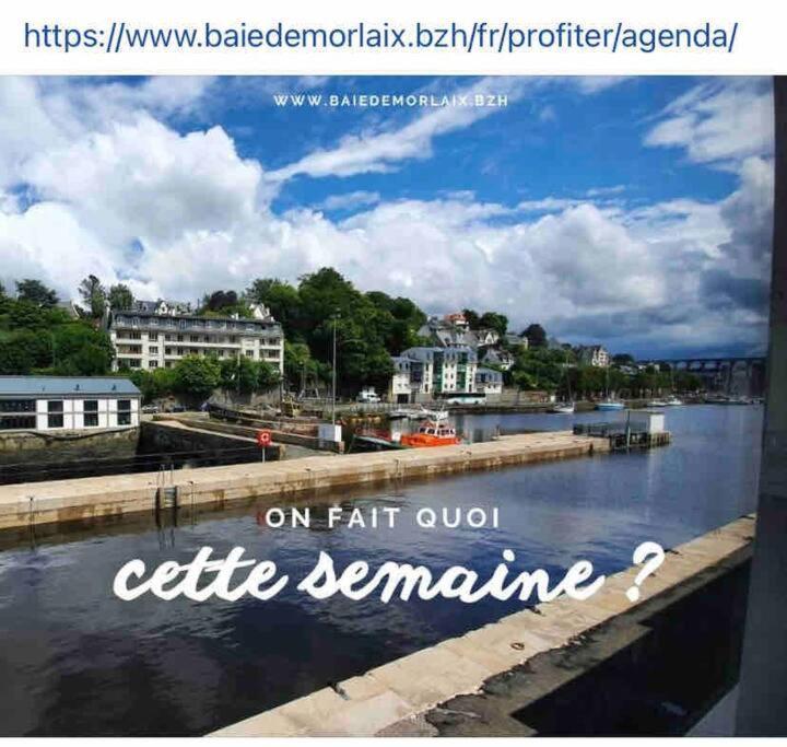 Apartamento Voiles Sur Morlaix: Vue Port, 4 Personnes, Parking Exterior foto