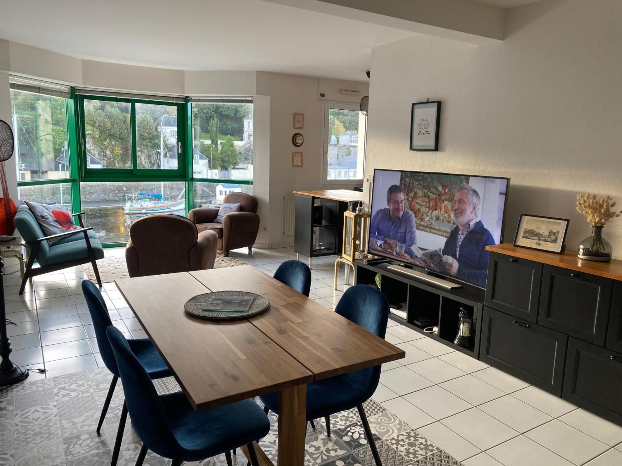 Apartamento Voiles Sur Morlaix: Vue Port, 4 Personnes, Parking Exterior foto
